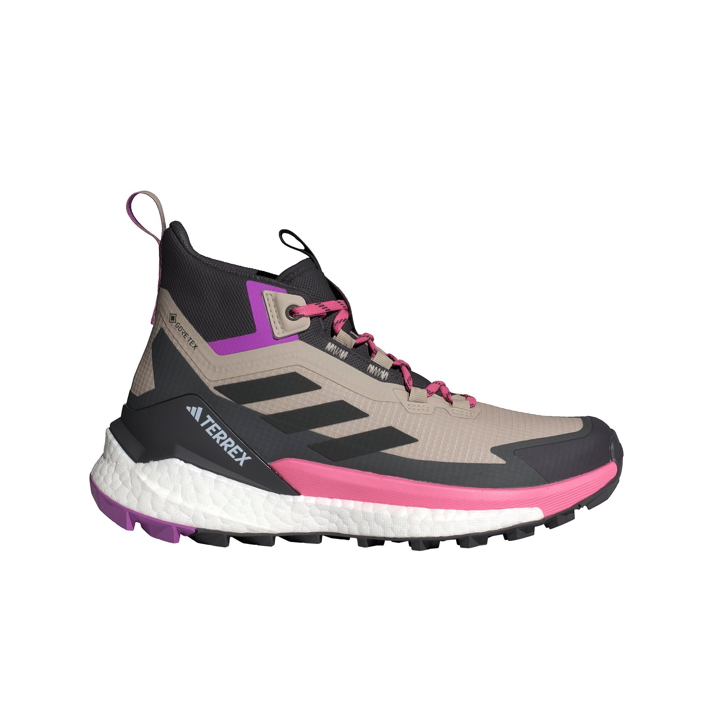 adidas Terrex Free Hiker 2.0 Gore-Tex "Wonder Beige/Pink Fusion/Aurora Black" Women's Hiking Shoe